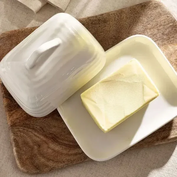 Butter dish illustration