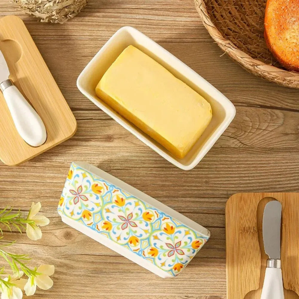 Butter Dish with Knife - Image 4