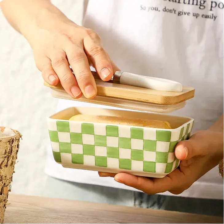 Butter Dish with Knife - Image 3