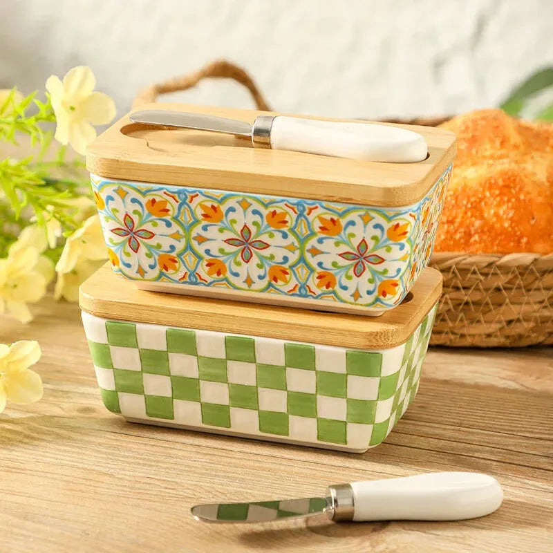 Butter Dish with Knife - Image 5