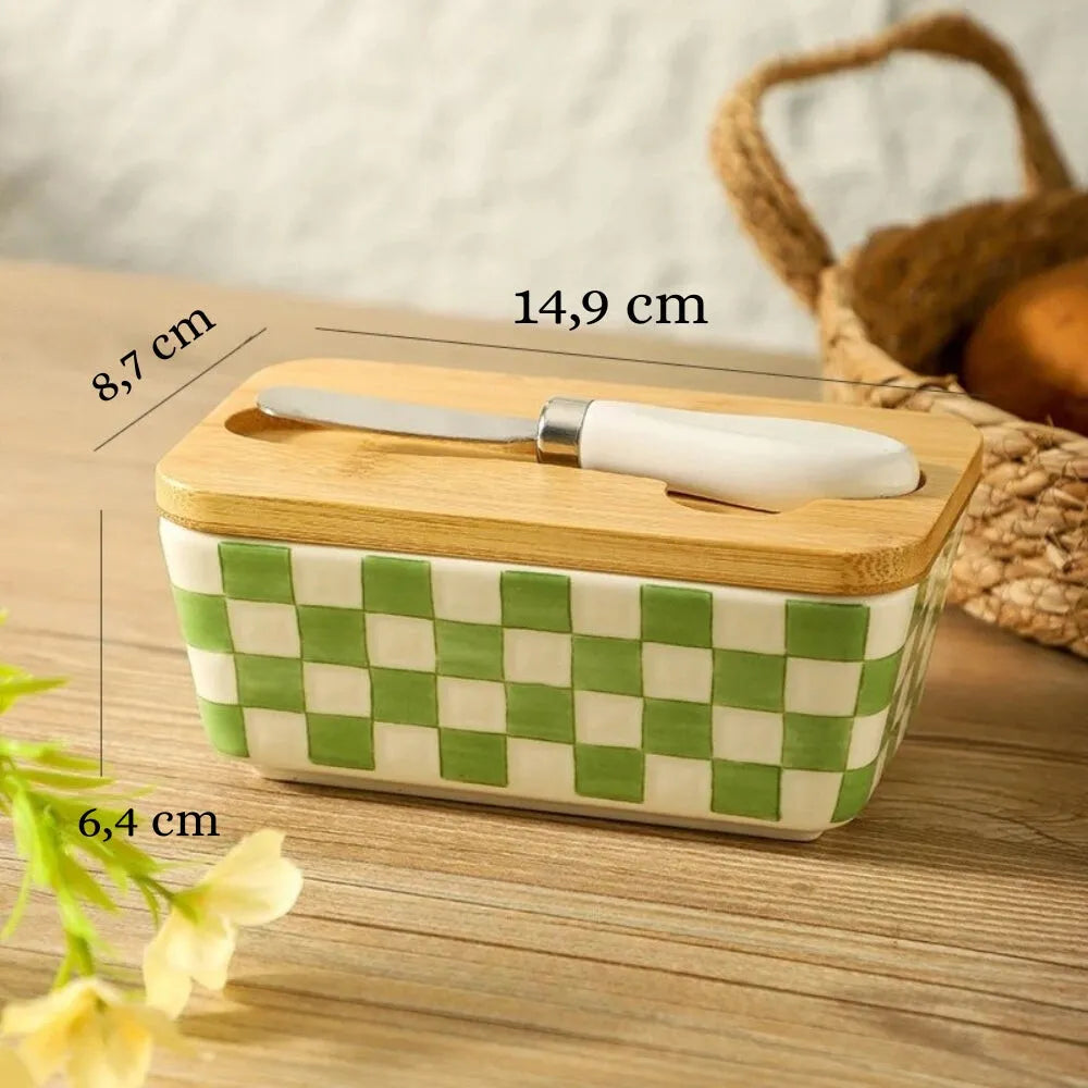 Butter Dish with Knife - Image 9
