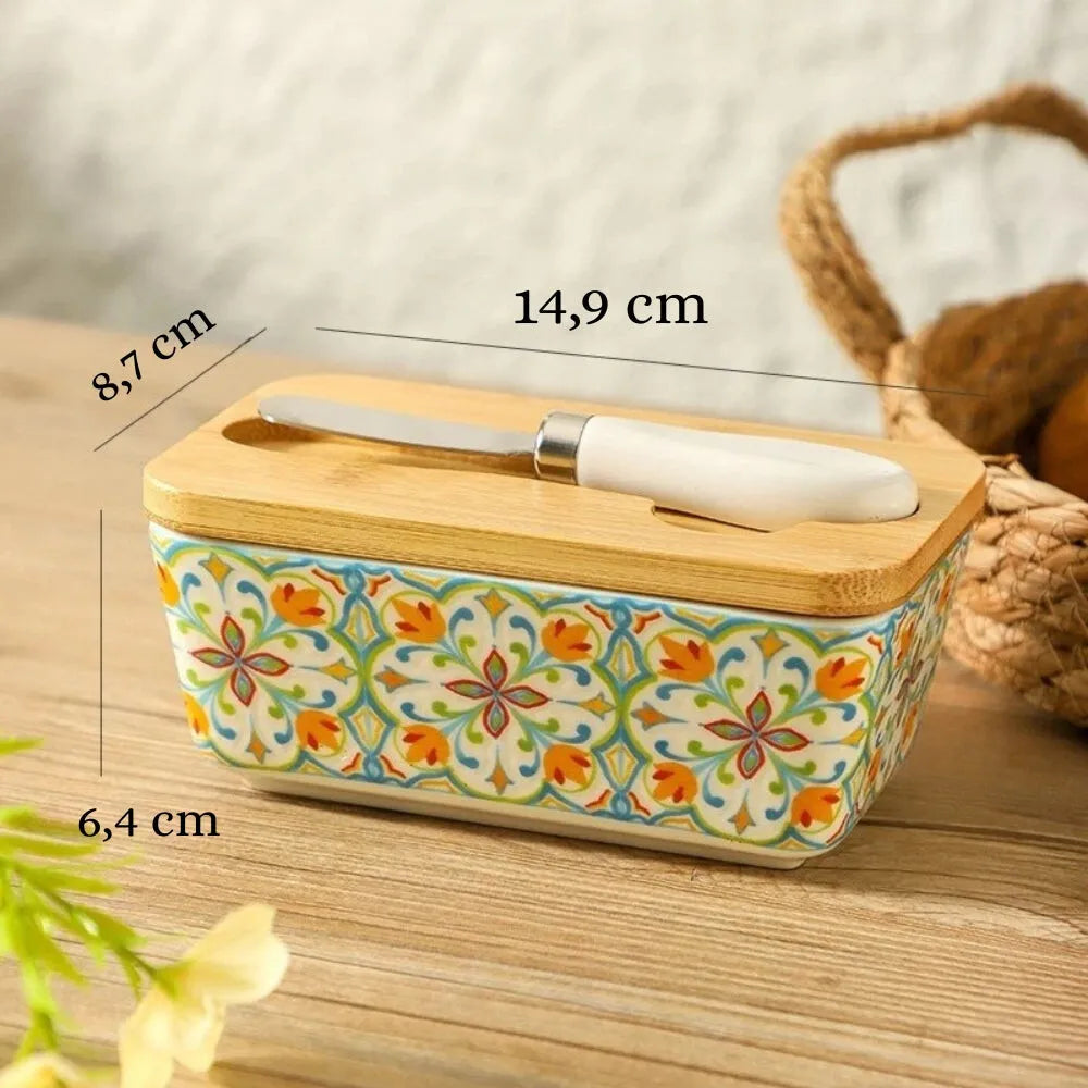 Butter Dish with Knife - Image 10