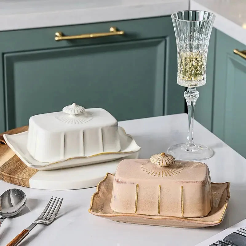 Cream Butter Dish - Image 2