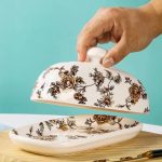 Floral Butter Dish