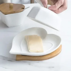 Heart Butter Dish​