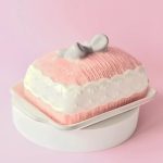 Pink Butter Dish