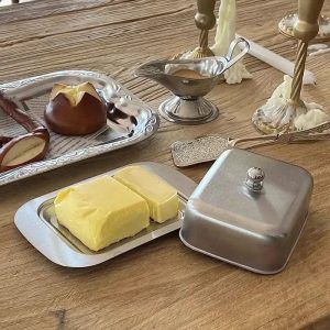 Stainless Steel Butter Dish