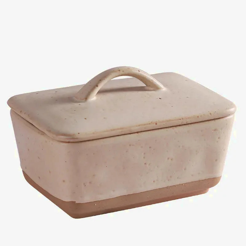 Stoneware Butter Dish - Image 6