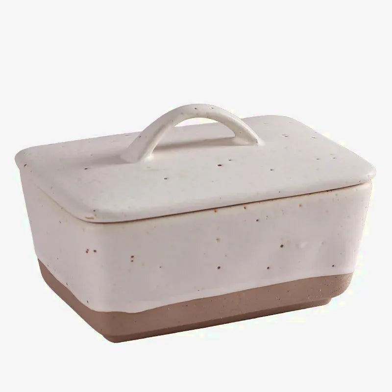 Stoneware Butter Dish - Image 7