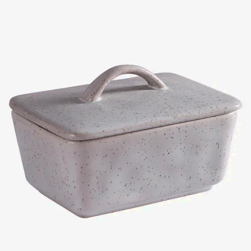 Stoneware Butter Dish - Image 8