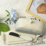 Striped Butter Dish​