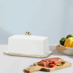 White Butter Dish