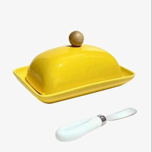 Yellow Butter Dish​